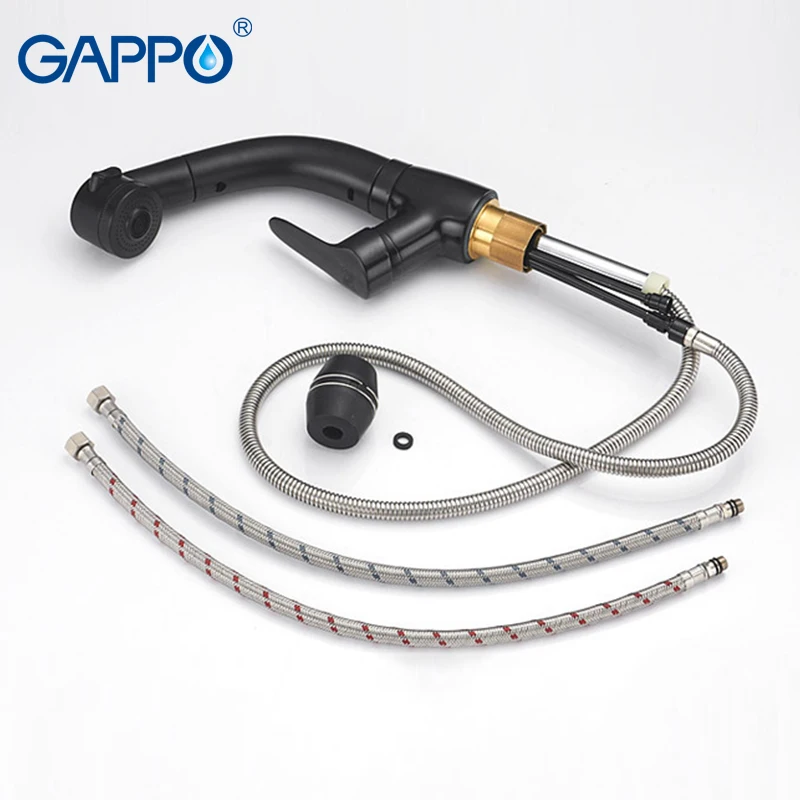 GAPPO Basin Faucet Black Deck Mounted water sink faucet chrome bathroom mixer taps hot and cold faucet torneiras monocomando
GAPPO Basin Faucet Black Deck Mounted water sink faucet chrome bathroom mixer taps hot and cold faucet torneiras monocomando