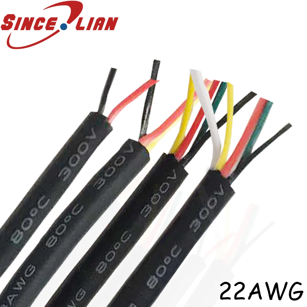 50Meters UL2464 4Core 22AWG Multi-core Tinned Copper Wire PVC Jacket Cable Audio Cable Signal Wire 4pin Power Line
50Meters UL2464 4Core 22AWG Multi-core Tinned Copper Wire PVC Jacket Cable Audio Cable Signal Wire 4pin Power Line