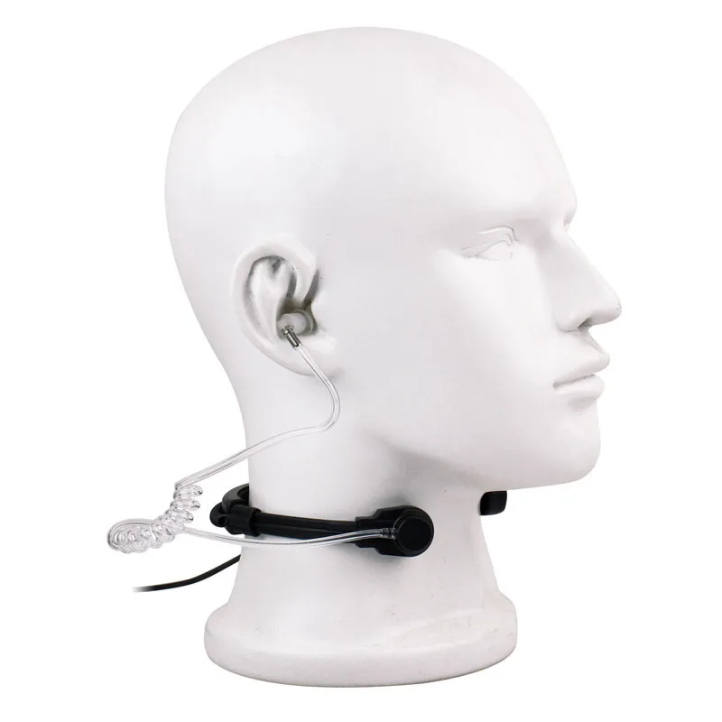 Covert Air Tube Earpiece Flexible Throat Controlled Finger PTT Mic Headset For YAESU VERTEX VX-2R VX-3R VX-5R FT-60R Ham Radio
Covert Air Tube Earpiece Flexible Throat Controlled Finger PTT Mic Headset For YAESU VERTEX VX-2R VX-3R VX-5R FT-60R Ham Radio