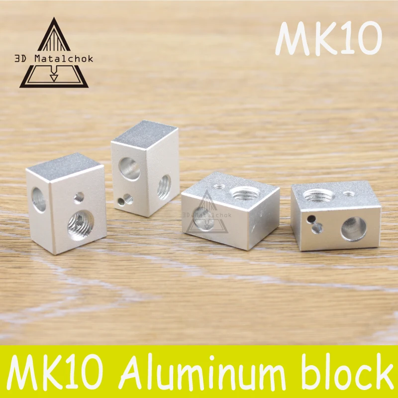 1pcs MK10 Aluminium Heating Blocks M7 thread for MAKERBOT 2-generation M7 3D Printer Extruder
1pcs MK10 Aluminium Heating Blocks M7 thread for MAKERBOT 2-generation M7 3D Printer Extruder