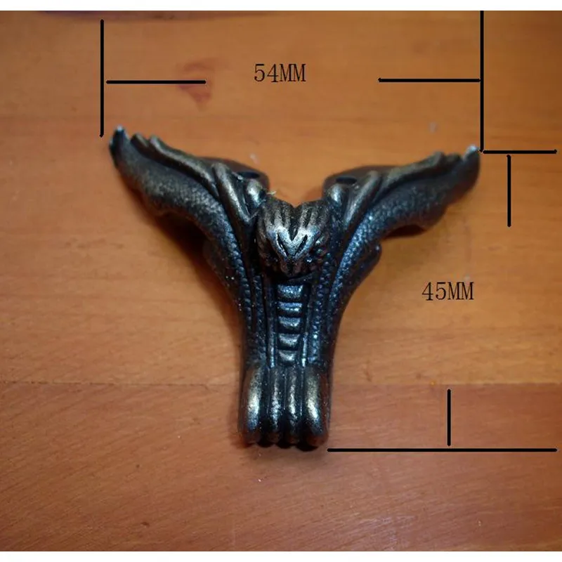 Zinc Alloy Antique Jewelry Gift Box Wood Case Decor Carving Corner Bat Protector,Wing Legs,Bronze Tone,54*45mm,8Pcs
Zinc Alloy Antique Jewelry Gift Box Wood Case Decor Carving Corner Bat Protector,Wing Legs,Bronze Tone,54*45mm,8Pcs