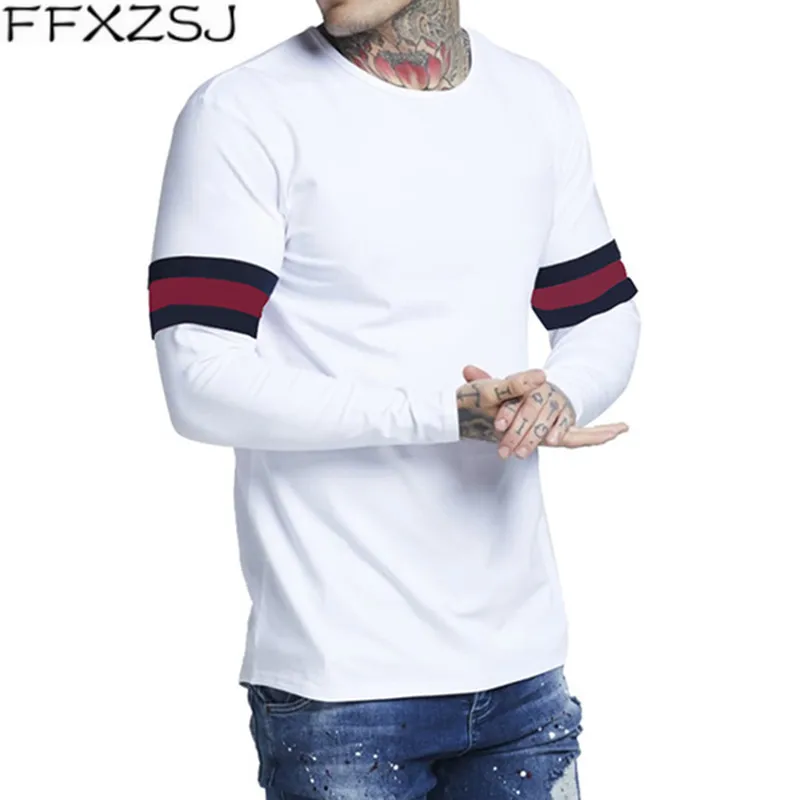 FFXZSJ Brand 2019 spirng new long sleeve t shirt design Eu size 3xl striped tee shirt homme slim camiseta hombre
FFXZSJ Brand 2019 spirng new long sleeve t shirt design Eu size 3xl striped tee shirt homme slim camiseta hombre
