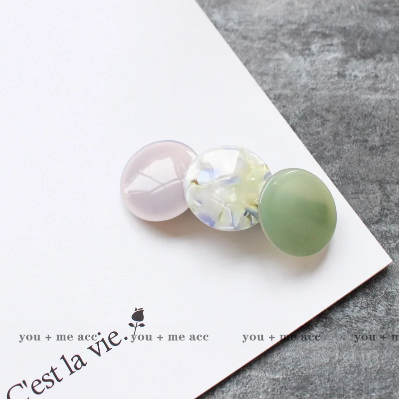 1 pc women Acetate Hair Clip Heart Round Shape Korea Style Sweet Girl's Hairpins Fashion Hair Accessories
1 pc women Acetate Hair Clip Heart Round Shape Korea Style Sweet Girl's Hairpins Fashion Hair Accessories