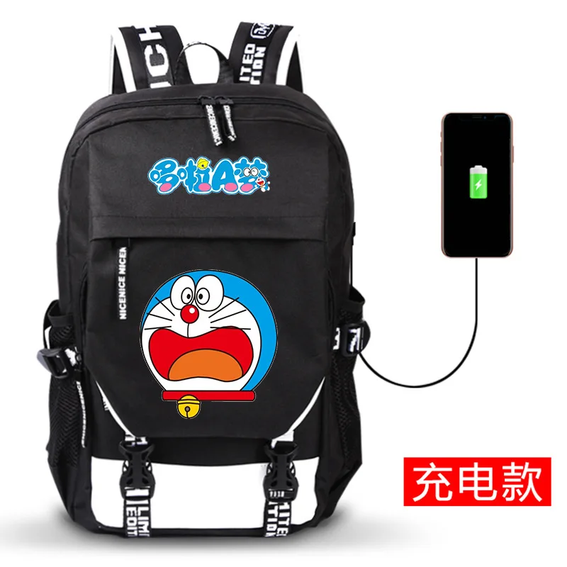 Cartoon Doraemon Nobita Nobi USB Charging Laptop Backpack Kawaii Women Shoulder Bags Canvas School Bags Anime Printing Backpack
Cartoon Doraemon Nobita Nobi USB Charging Laptop Backpack Kawaii Women Shoulder Bags Canvas School Bags Anime Printing Backpack