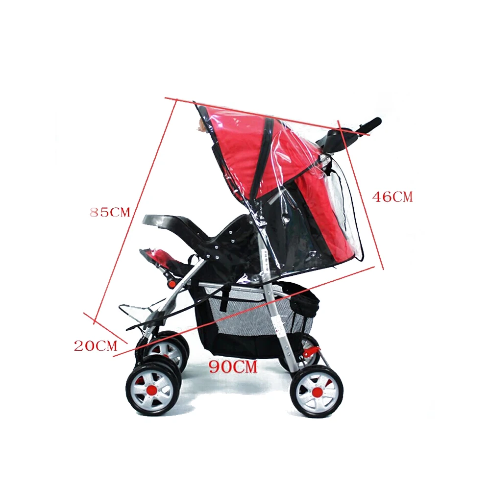 Transparent PVC Baby Stroller Cover Outdoor Rain Cover Strollers Accessories Waterproof Windproof Universal Anti UV Anti Pollen
Transparent PVC Baby Stroller Cover Outdoor Rain Cover Strollers Accessories Waterproof Windproof Universal Anti UV Anti Pollen