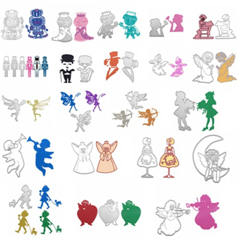 Cute Girl Man Metal Cutting Dies Stencils For DIY Scrapbooking Decorative Embossing Suit Paper Cards Die Cutting Template 2018
Cute Girl Man Metal Cutting Dies Stencils For DIY Scrapbooking Decorative Embossing Suit Paper Cards Die Cutting Template 2018