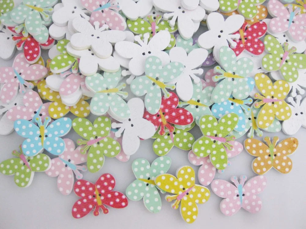 WBNLKW Cutely Butterfly Shape Wood Buttons for Crafts 120pcs Botones DIY Sewing Supplies
WBNLKW Cutely Butterfly Shape Wood Buttons for Crafts 120pcs Botones DIY Sewing Supplies