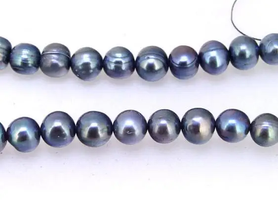 9-10MM Black Color Cultured Freshwater Pearl Loose Beads 14inches One Full String DIY Jewelry For Necklace LS3-0101
9-10MM Black Color Cultured Freshwater Pearl Loose Beads 14inches One Full String DIY Jewelry For Necklace LS3-0101