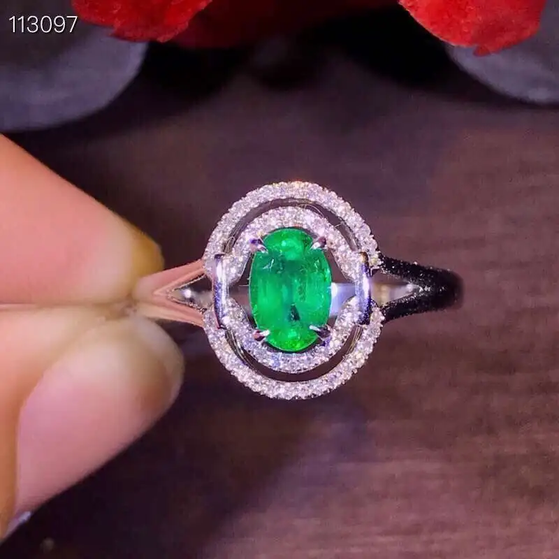 elegance Lovely double round Natural green Emerald ring S925 silver inlaid natural gemstone ring woman party gift fine jewelry
elegance Lovely double round Natural green Emerald ring S925 silver inlaid natural gemstone ring woman party gift fine jewelry