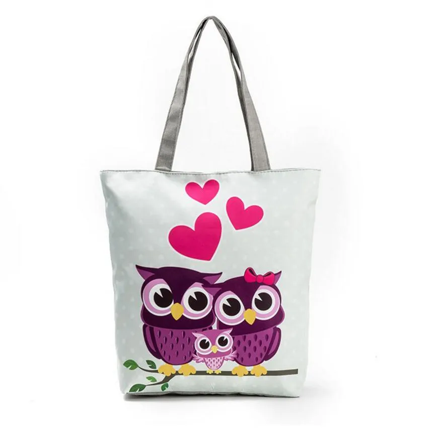 M422 Cartoon Owl Printed Shoulder Bag Women Large Capacity Female Shopping Bag Canvas Handbag Summer Beach Bag Ladies
M422 Cartoon Owl Printed Shoulder Bag Women Large Capacity Female Shopping Bag Canvas Handbag Summer Beach Bag Ladies