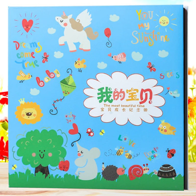 Creative Sticky DIY Photo Album Family Children's Record Book Handmade Album Cute Wedding Autograph Album Scrapbooking Gifts
Creative Sticky DIY Photo Album Family Children's Record Book Handmade Album Cute Wedding Autograph Album Scrapbooking Gifts