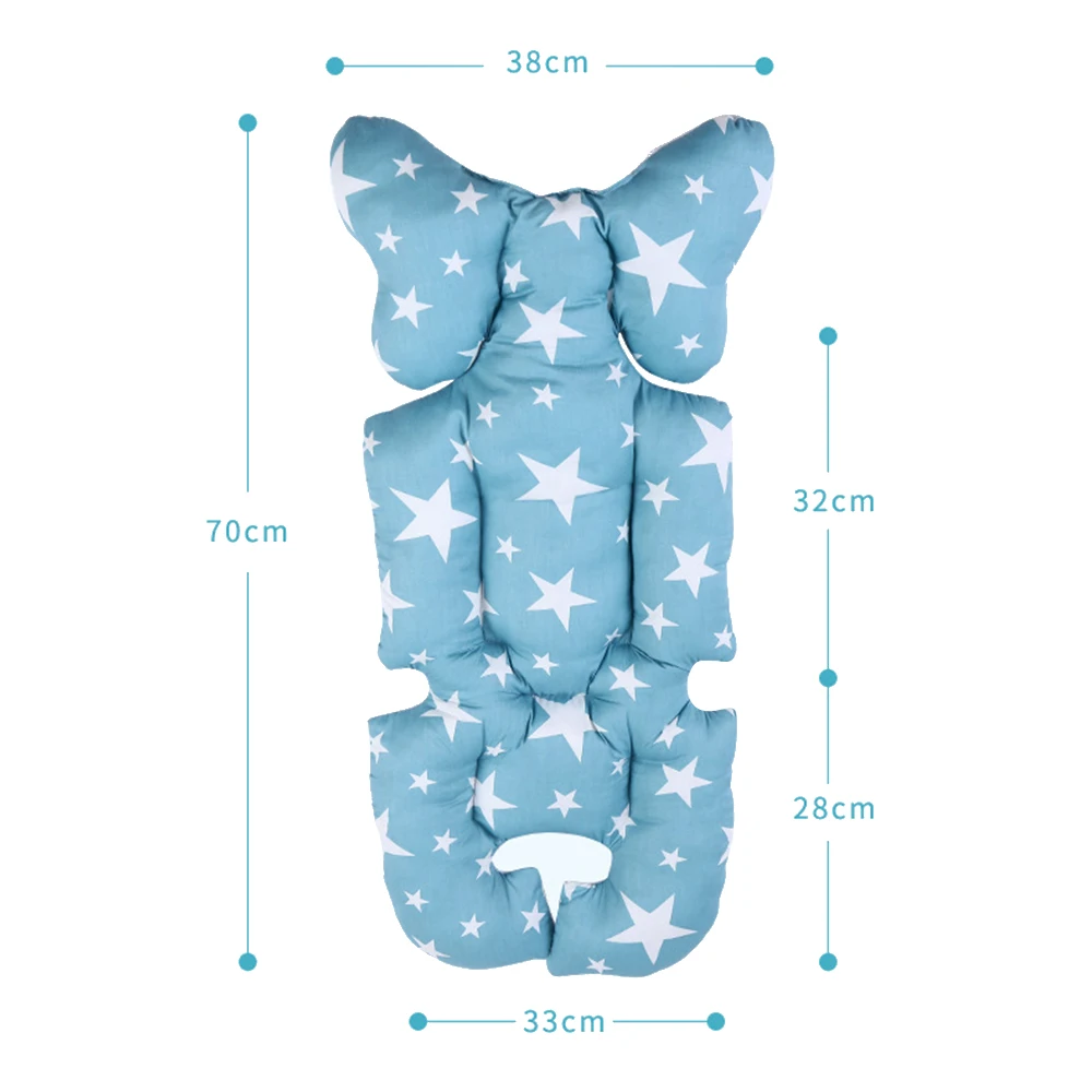 Baby Stroller Accessories Cotton Mattress in The Stroller Soft Cushion Seat Cover Trolley Mat Pad Kid Fashion Printed Pram Cover
Baby Stroller Accessories Cotton Mattress in The Stroller Soft Cushion Seat Cover Trolley Mat Pad Kid Fashion Printed Pram Cover