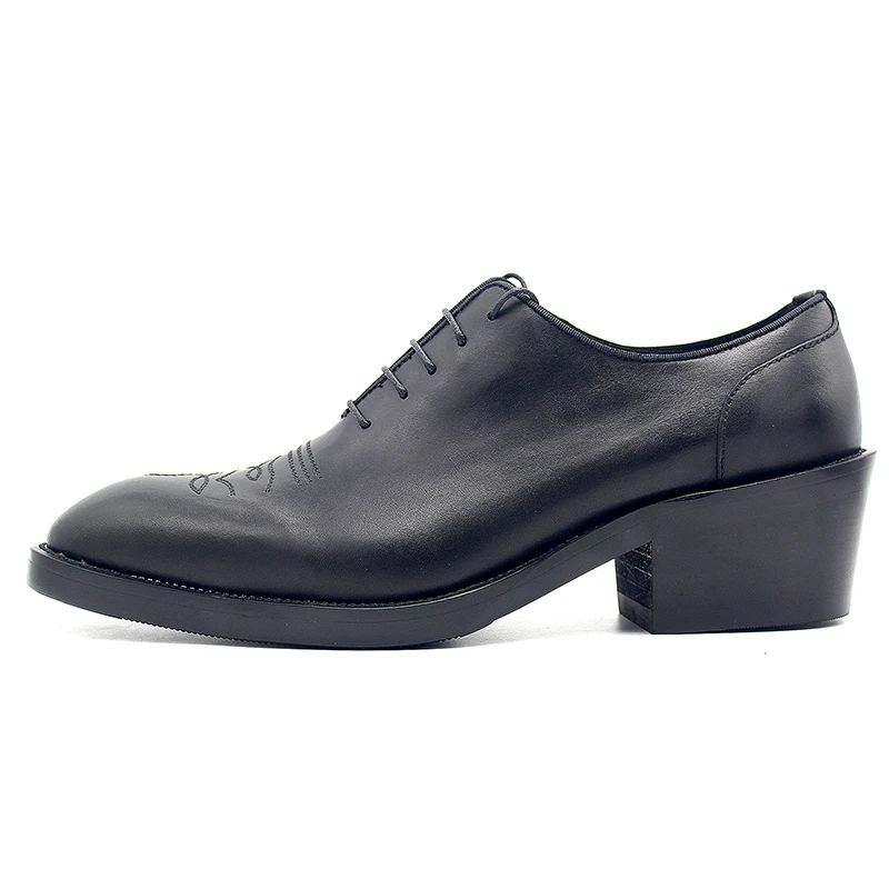 England Style 2019 New Mens Handmade Real Leather Formal Dress Shoes For Man Increasing Med Heels Oxfords Lace Up Office Shoes
England Style 2019 New Mens Handmade Real Leather Formal Dress Shoes For Man Increasing Med Heels Oxfords Lace Up Office Shoes