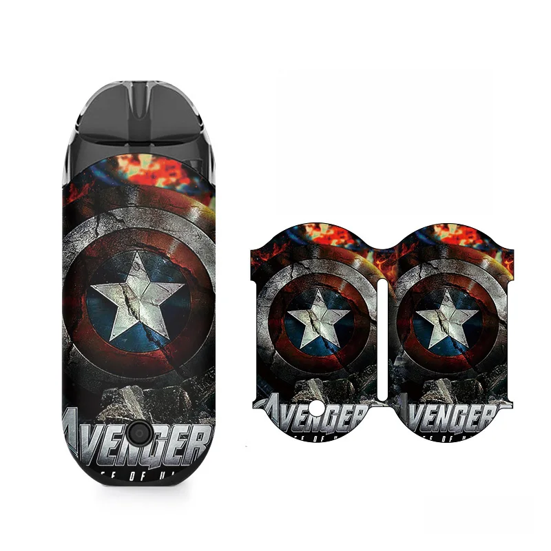 Новые наклейки на кожу нулевая обертка для Ренова Защитная крышка ironman American Captain