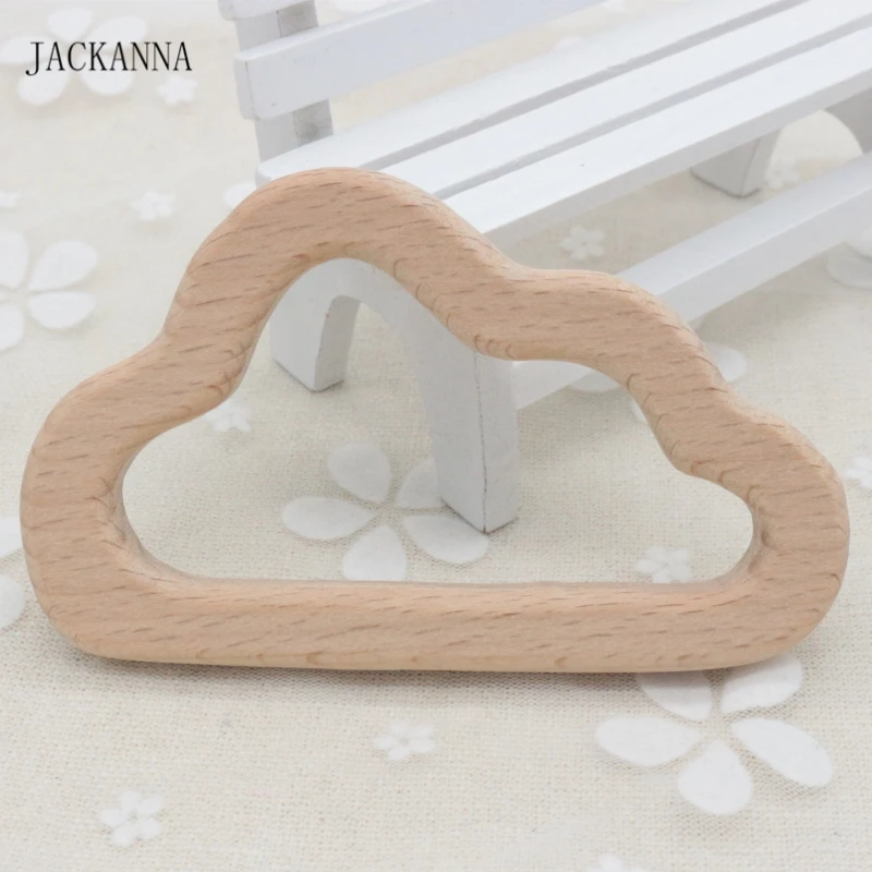 10 шт. деревянные Прорезыватели для зубов в форме облака|baby teether|natural wood teethersbaby wooden
