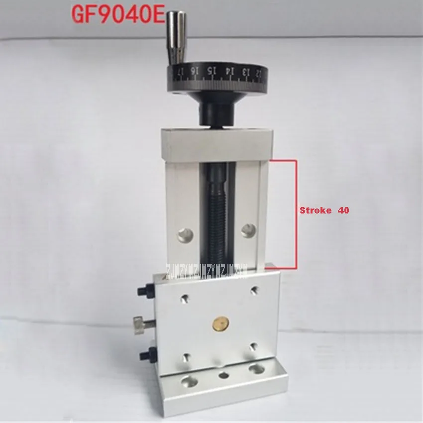 GF9040E прецизионная Вертикальная скользящая настольная каретка для перемещения по оси Z, ласточкин хвост, одномерный раздвижной стол, широкий...
GF9040E прецизионная Вертикальная скользящая настольная каретка для перемещения по оси Z, ласточкин хвост, одномерный раздвижной стол, широкий...