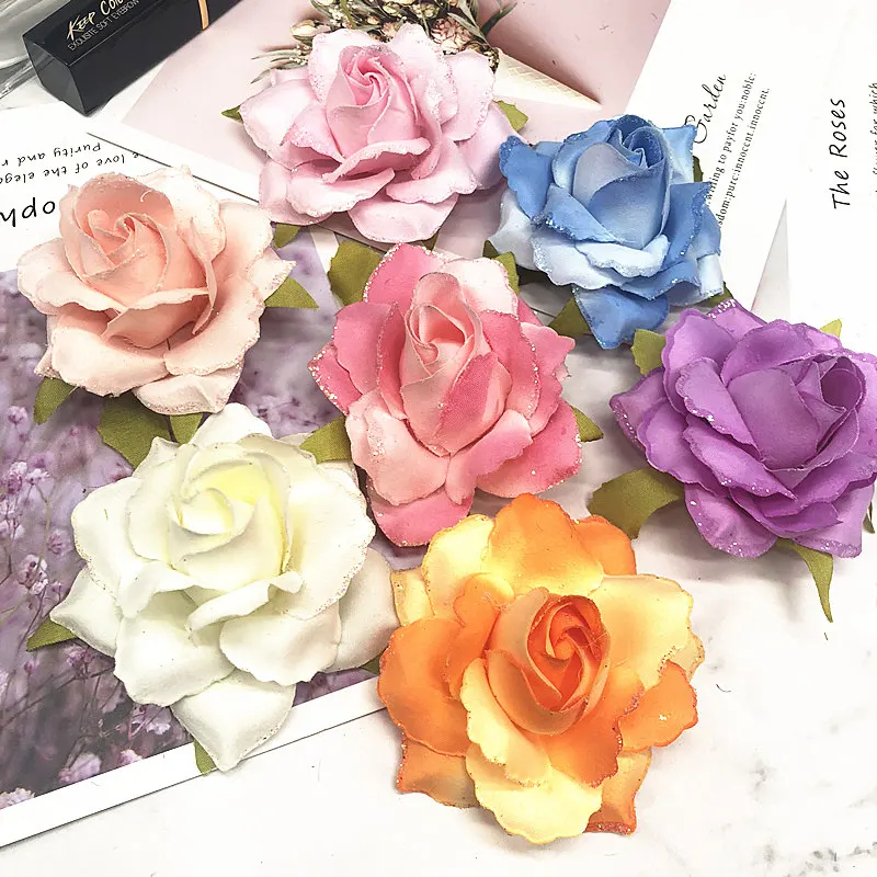 HINDJEF 5PCS/(7 cm) artificial silk gold rose flower heads home decoration/DIY wedding garland decorative artificial flowers
HINDJEF 5PCS/(7 cm) artificial silk gold rose flower heads home decoration/DIY wedding garland decorative artificial flowers
