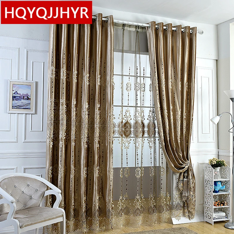 Europe high-end custom luxury Velvet Blackout curtains for Living Room windows with classic embroidery Voile Curtain for Bedroom
Europe high-end custom luxury Velvet Blackout curtains for Living Room windows with classic embroidery Voile Curtain for Bedroom