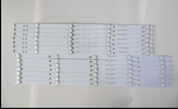 14Pieces LED Backlight for TCL D58A620U ECH0M58LB03 ECH0M58LB04_LED3030 4658CL003 4658CL004
14Pieces LED Backlight for TCL D58A620U ECH0M58LB03 ECH0M58LB04_LED3030 4658CL003 4658CL004