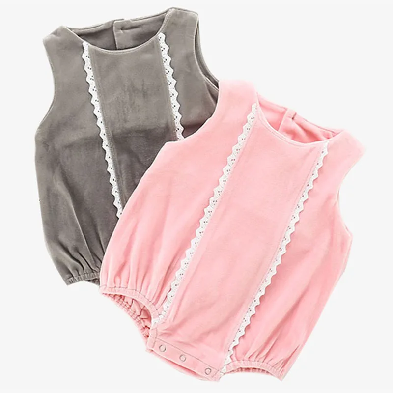 Baby Girls Clothing Fashion O-Neck Sleeveless Rompers New 2019 Summer Pure Color Infant Clothes Baby Girls Rompers
Baby Girls Clothing Fashion O-Neck Sleeveless Rompers New 2019 Summer Pure Color Infant Clothes Baby Girls Rompers