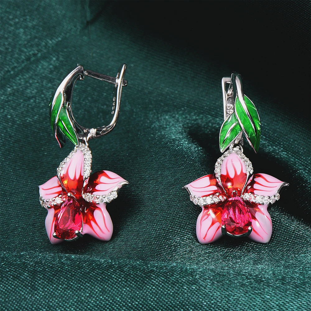 RainMarch Pink Flower Enamel Drop Earrings for Women Earrings Bohemian Vintage Dangle Earrings Female Jewelry Pendientes Brincos
RainMarch Pink Flower Enamel Drop Earrings for Women Earrings Bohemian Vintage Dangle Earrings Female Jewelry Pendientes Brincos
