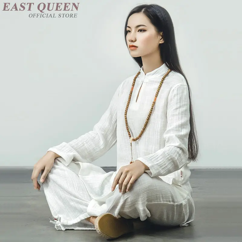 Zen meditation clothing clothes women ladies Chinese traditional pants suit female womens two piece sets 2018 KK2287 Y
Zen meditation clothing clothes women ladies Chinese traditional pants suit female womens two piece sets 2018 KK2287 Y