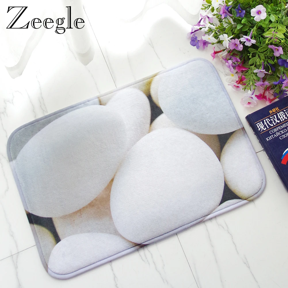 Zeegle 3D Stone Printed Door Mat Kitchen Anti-slip Mats Flannel Home Decoration Non-slip Floor Mat Absorbent Carpet
Zeegle 3D Stone Printed Door Mat Kitchen Anti-slip Mats Flannel Home Decoration Non-slip Floor Mat Absorbent Carpet
