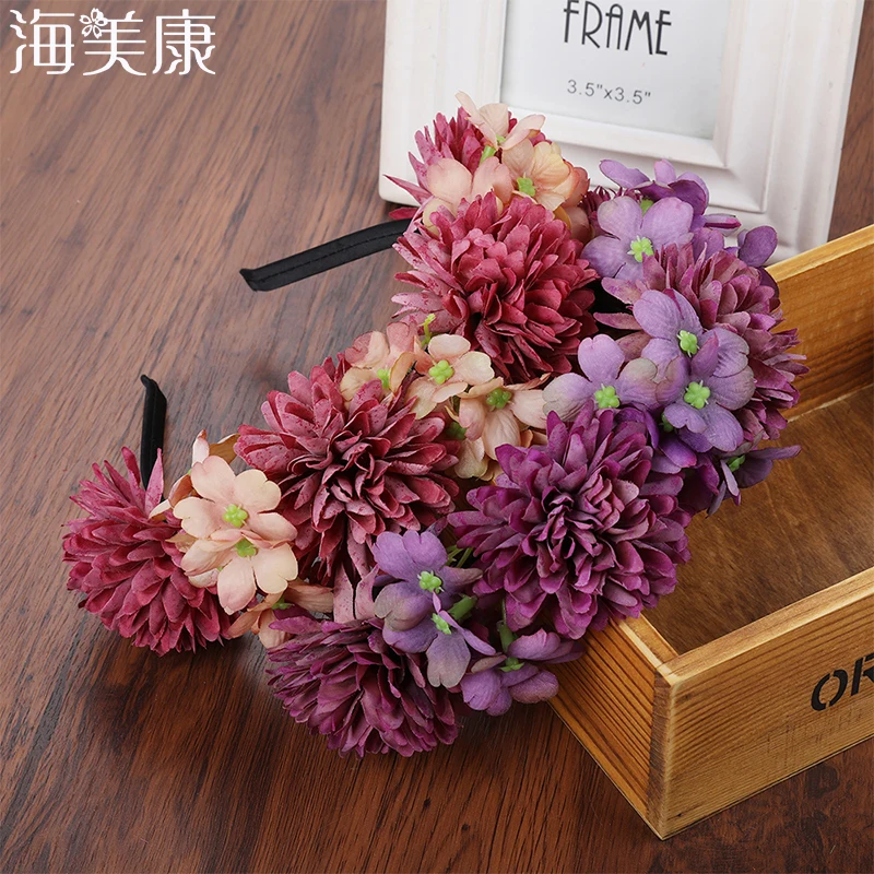 Haimeikang Fabric Flower Hair Bands for Girls Garland Headband Hair Accessories Wedding Flower Crown Headbands Boho Hea
Haimeikang Fabric Flower Hair Bands for Girls Garland Headband Hair Accessories Wedding Flower Crown Headbands Boho Hea
