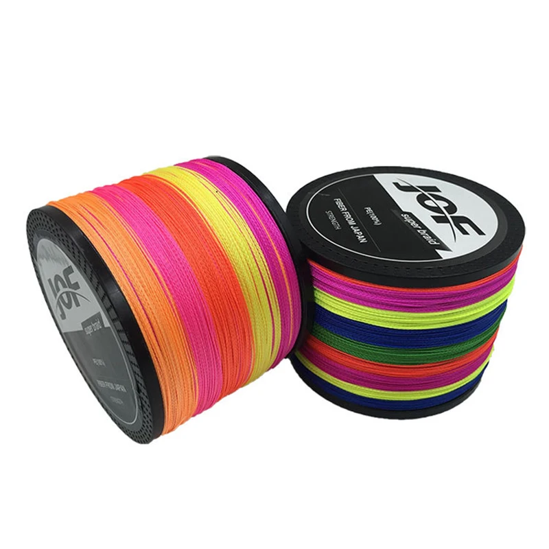 new JOF 4 STRANDS 500M Fishing Line Super Strong Japan Multifilament fishing lines pesca PE line multicolor PE wire 0.3-12#
new JOF 4 STRANDS 500M Fishing Line Super Strong Japan Multifilament fishing lines pesca PE line multicolor PE wire 0.3-12#