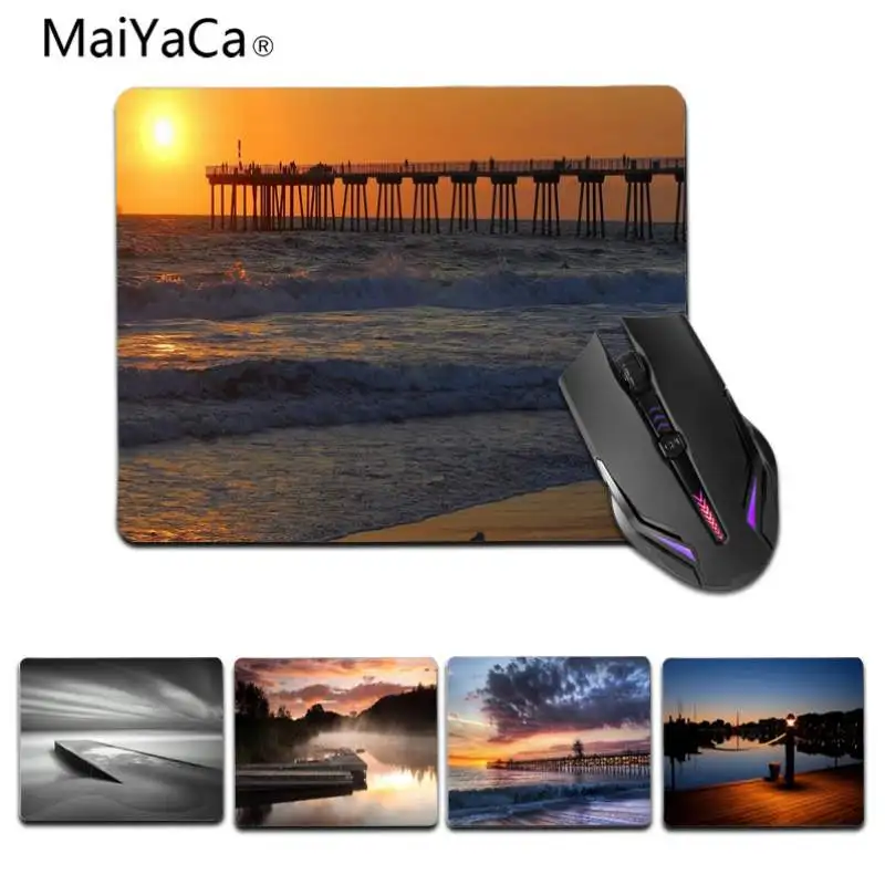 MaiYaCa New Printed Pier At Sunrise Rubber Mouse Durable Desktop Mousepad Size for 180x220x2mm 250x290x2mm Small Mousepad
MaiYaCa New Printed Pier At Sunrise Rubber Mouse Durable Desktop Mousepad Size for 180x220x2mm 250x290x2mm Small Mousepad