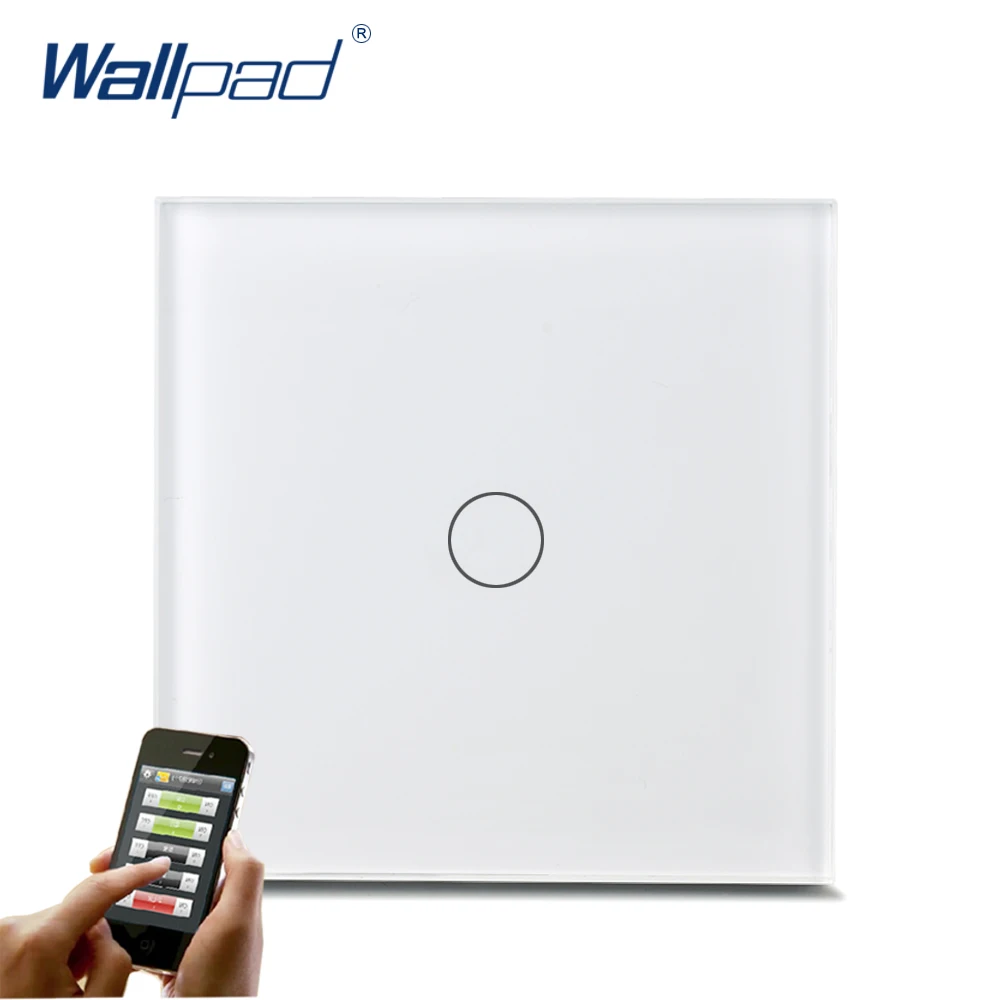 1 Gang App Wireless WIFI Switch Wallpad White Crystal Switch 110-250V EU UK 1 Gang Touch Remote WIFI Switch
1 Gang App Wireless WIFI Switch Wallpad White Crystal Switch 110-250V EU UK 1 Gang Touch Remote WIFI Switch