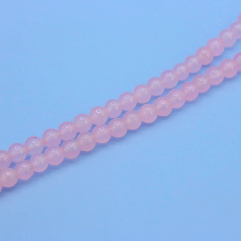 4mm Pink chalcedony round loose beads DIY stone women beautiful jewelry suitable for making design ornaments 15"
4mm Pink chalcedony round loose beads DIY stone women beautiful jewelry suitable for making design ornaments 15"