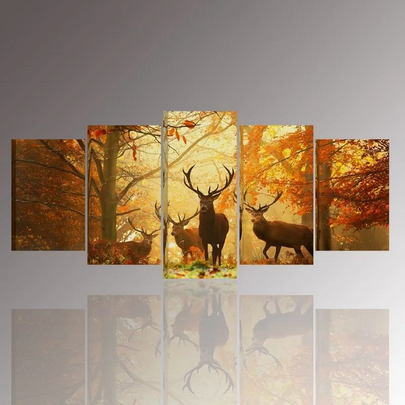5 Panel Wall Art,The deer,Painting Pictures Print On Canvas,The Picture For Home Modern Decoration piece
5 Panel Wall Art,The deer,Painting Pictures Print On Canvas,The Picture For Home Modern Decoration piece