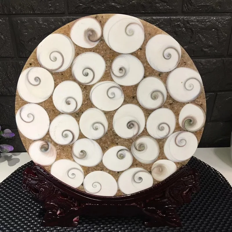 Natural yuhua shell slice spiral disc feng shui compass to attract money transshipment placed housing specimens collected raw or
Natural yuhua shell slice spiral disc feng shui compass to attract money transshipment placed housing specimens collected raw or