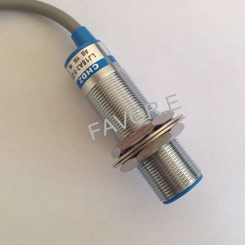 

M18 DC PNP NO+NC 4 wires 5mm Approach Sensor Inductive Proximity Switch 6-36VDC LJ18A3-5-Z/CY