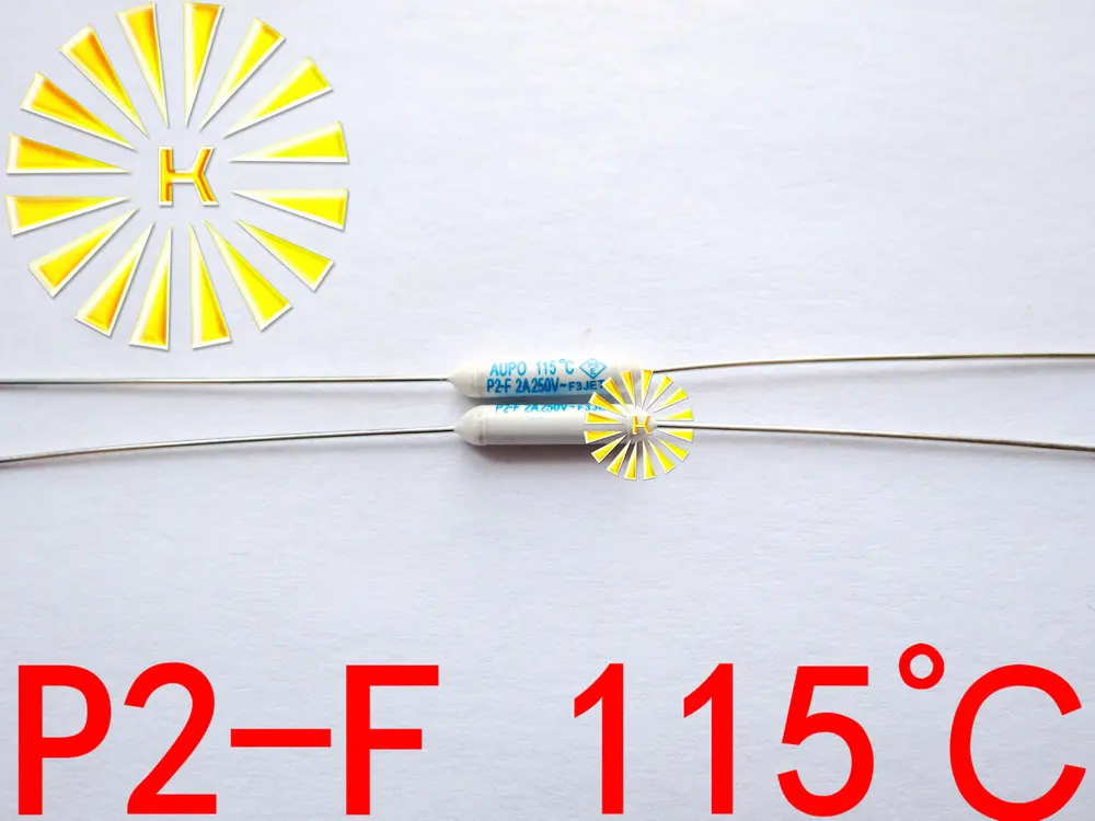 100% Original P2-F 115 degree Thermal-Links 2A 250V Resistance Temperature Fuse x 500PCS
100% Original P2-F 115 degree Thermal-Links 2A 250V Resistance Temperature Fuse x 500PCS
