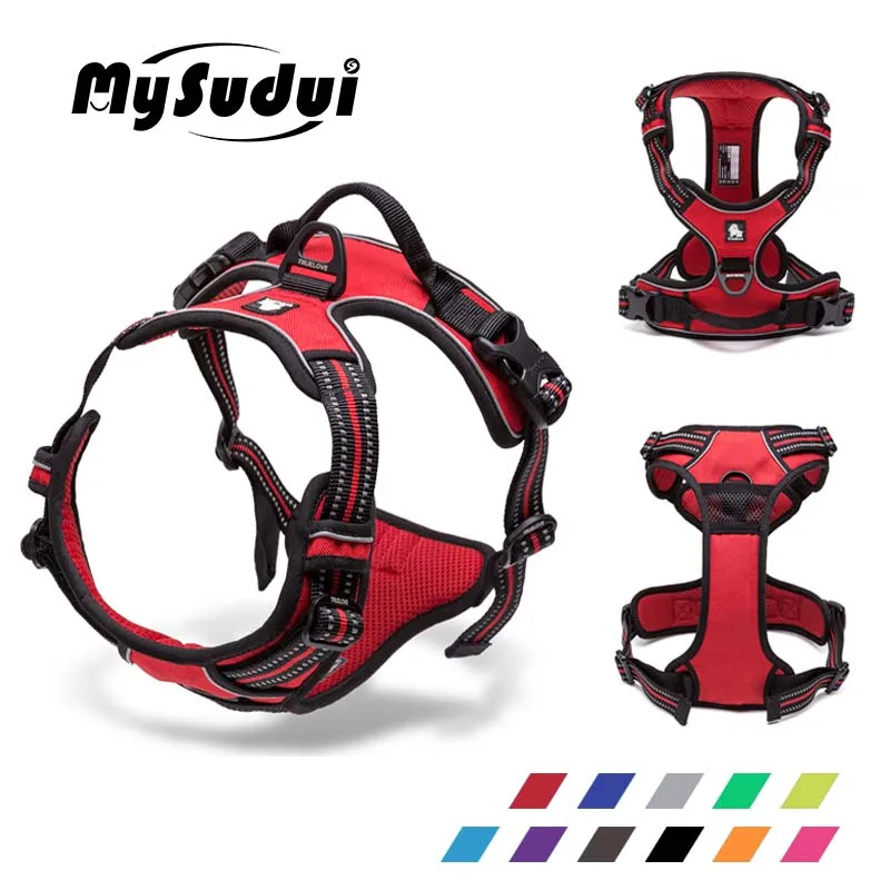 MySudui Truelove Large No Pull Dog Harness Reflective Collar And Harnesses Service Dog Belt German Shepherd Pit Bull Pet Shop
MySudui Truelove Large No Pull Dog Harness Reflective Collar And Harnesses Service Dog Belt German Shepherd Pit Bull Pet Shop