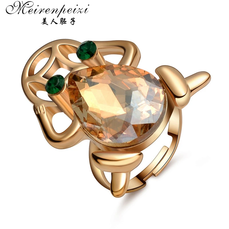 New Xmas Gift DIY Natural Gold Color Novelty Frog Rings For Women Men Fashion Crystal Ring Top Quality Punk Style Woman Rings
New Xmas Gift DIY Natural Gold Color Novelty Frog Rings For Women Men Fashion Crystal Ring Top Quality Punk Style Woman Rings