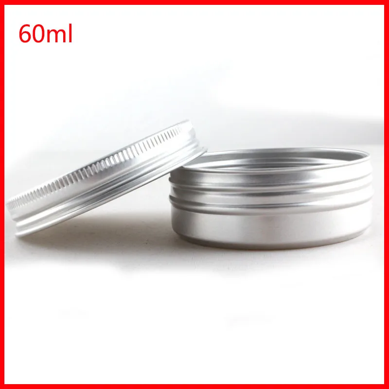 Empty 60g aluminum jar metal jar for cream powder gel use 2 oz cosmetic bottles, 60ml aluminum container 100pcs/lot
Empty 60g aluminum jar metal jar for cream powder gel use 2 oz cosmetic bottles, 60ml aluminum container 100pcs/lot