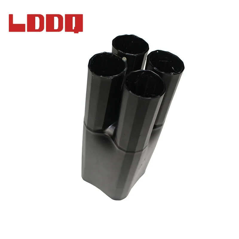 LDDQ Four Way Heat Shrink Breakout 2:1 Waterproof for Heat Shrinkable Cable Ending WRSZT PE Adhesive with Glue High Quality
LDDQ Four Way Heat Shrink Breakout 2:1 Waterproof for Heat Shrinkable Cable Ending WRSZT PE Adhesive with Glue High Quality
