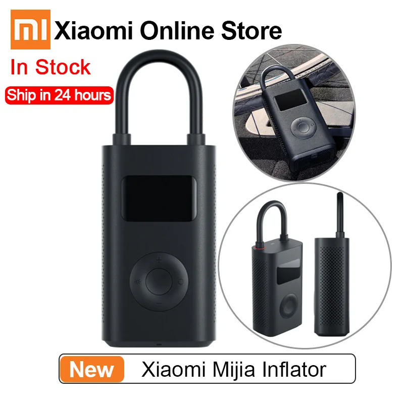 Xiaomi Mijia Inflator Pressure Digital Monitoring Compressor Tire Portable Built-in Battery Multi-nozzle for Smart Home
Xiaomi Mijia Inflator Pressure Digital Monitoring Compressor Tire Portable Built-in Battery Multi-nozzle for Smart Home