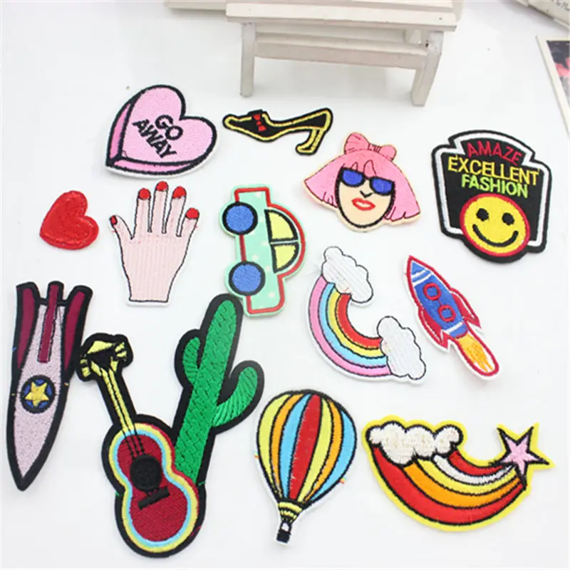1 PCS Rocket Bracelet Embroidery Patch Embroidery DIY Striped Letter Rocket Heart Sticker Custom Badge
1 PCS Rocket Bracelet Embroidery Patch Embroidery DIY Striped Letter Rocket Heart Sticker Custom Badge