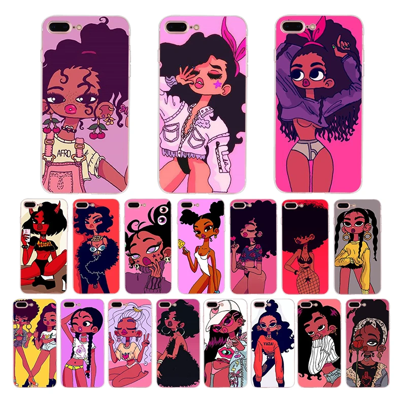 Magic Melanin Poppin Phone Case Soft silicone For iPhone X 8 7 6 6S Plus 5S SE TPU Phone Cover xs max xr Afro Black Girl Coque
Magic Melanin Poppin Phone Case Soft silicone For iPhone X 8 7 6 6S Plus 5S SE TPU Phone Cover xs max xr Afro Black Girl Coque