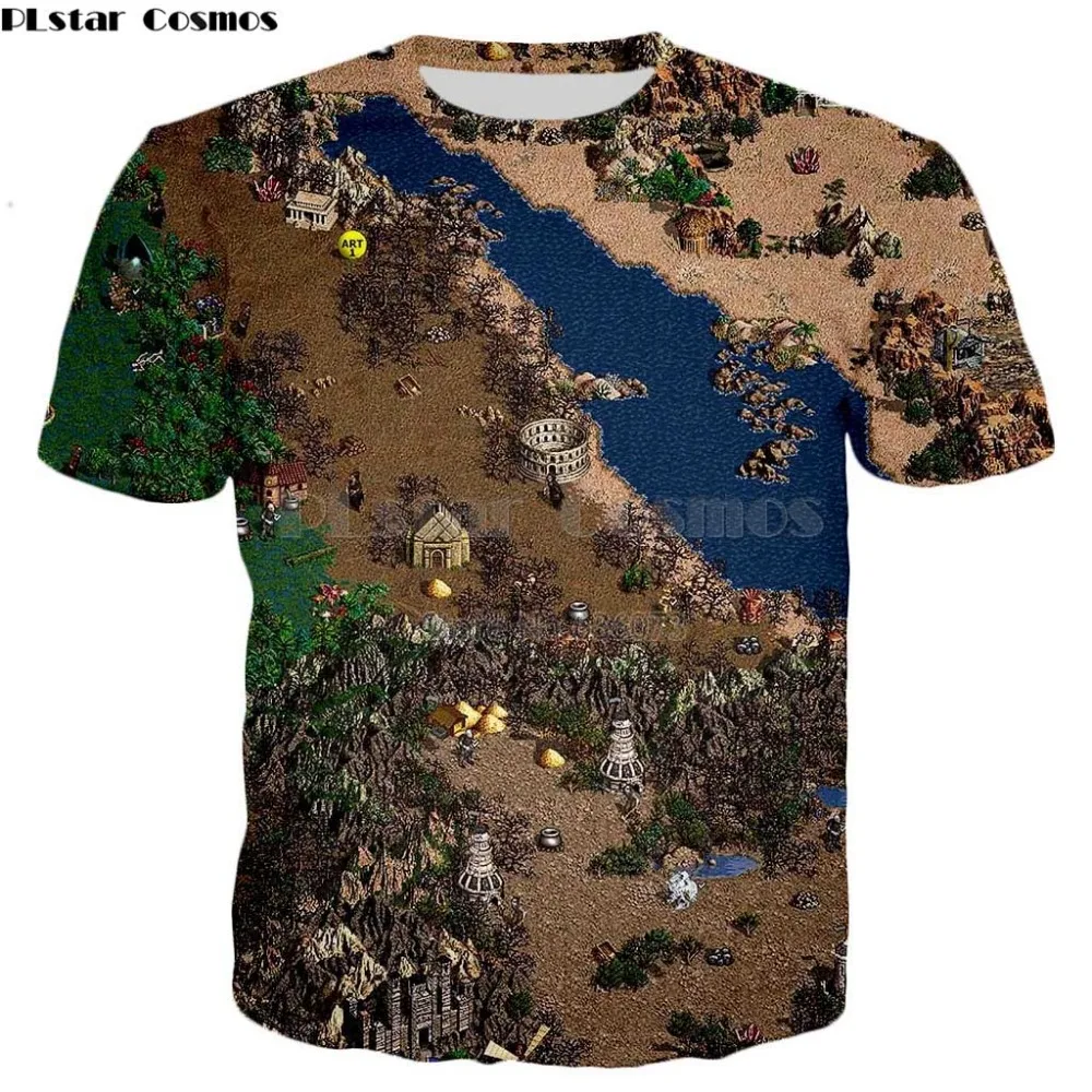 

PLstar Cosmos Brand clothing Classic game t-shirt Heroes of Might & Magic Print 3d tshirt 2018 New Men/Women Casual t shirt