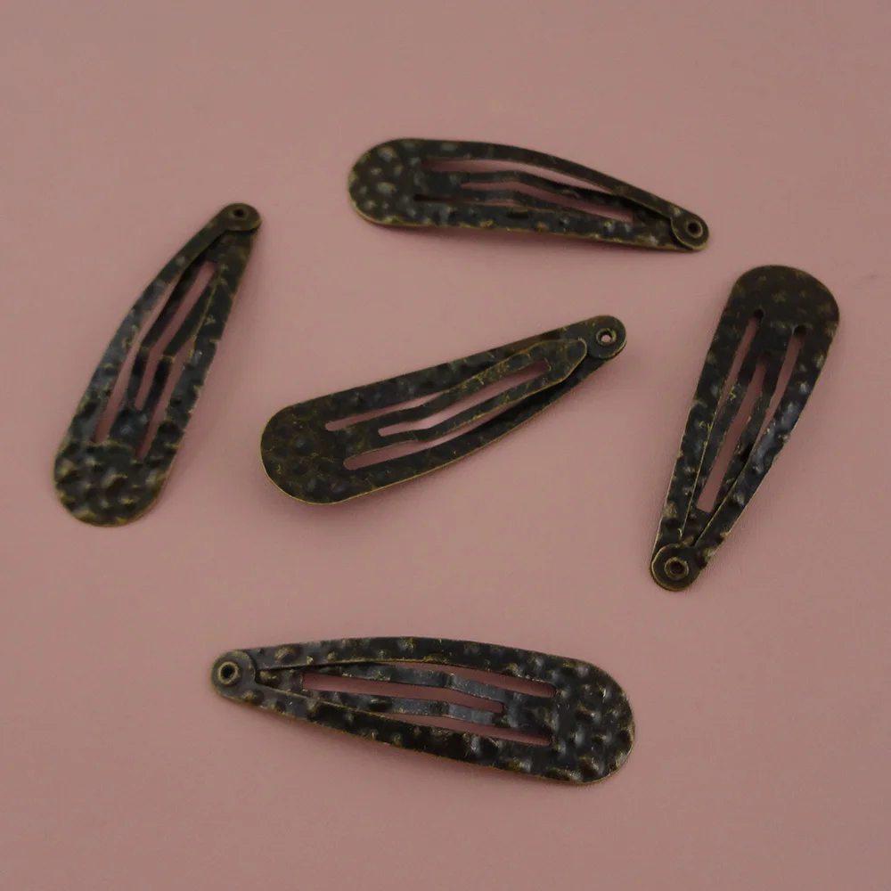 50PCS 5.0cm Antique bronze textured embossed dots styles Metal Snap Clips hairpins for women girls at nickle free and lead free
50PCS 5.0cm Antique bronze textured embossed dots styles Metal Snap Clips hairpins for women girls at nickle free and lead free