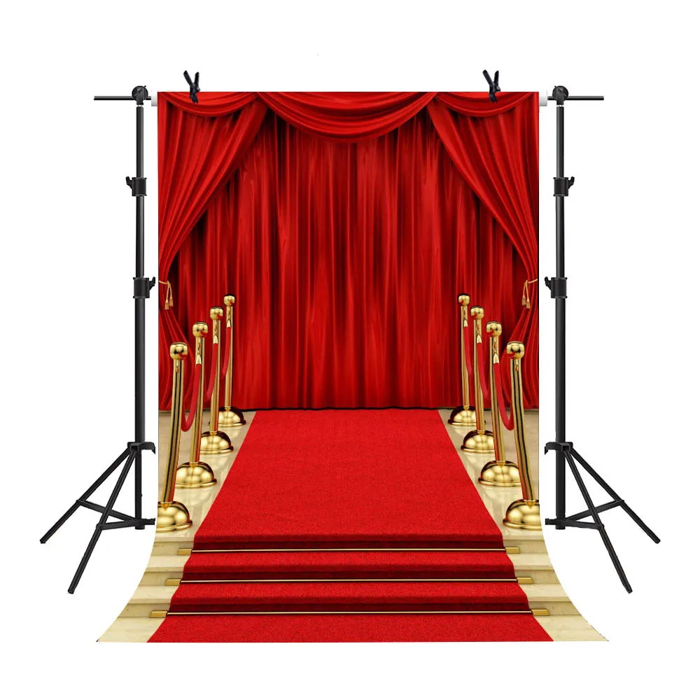 Фото MTMETY голливудский красный ковер фоны для дня рождения кино награда Ночная