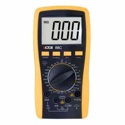 Цифровой мультиметр DMM VC88C 3 1/2 Электрический измеритель
Цифровой мультиметр DMM VC88C 3 1/2 Электрический измеритель