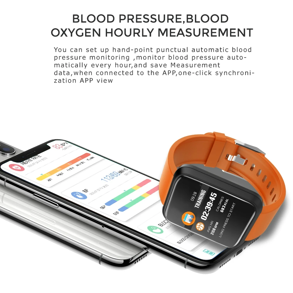 Betreasure gps цветной экран умный Браслет кровяное давление пульсометр фитнес-трекер