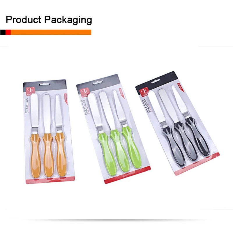 Stainless Steel Spatula Cake Decorating 3pcs Baking Tools Stripping Knife Smoothing Cake Butter Chocolate Basic Shape SP-07
Stainless Steel Spatula Cake Decorating 3pcs Baking Tools Stripping Knife Smoothing Cake Butter Chocolate Basic Shape SP-07