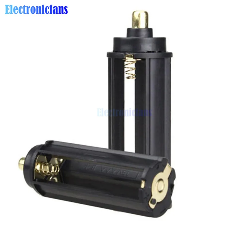 5Pcs 3 AAA Battery Black Plastical Metal Holder Box Case Cylindrical Type For 18650 Flashlight Torch 65mm*21mm In Stock
5Pcs 3 AAA Battery Black Plastical Metal Holder Box Case Cylindrical Type For 18650 Flashlight Torch 65mm*21mm In Stock